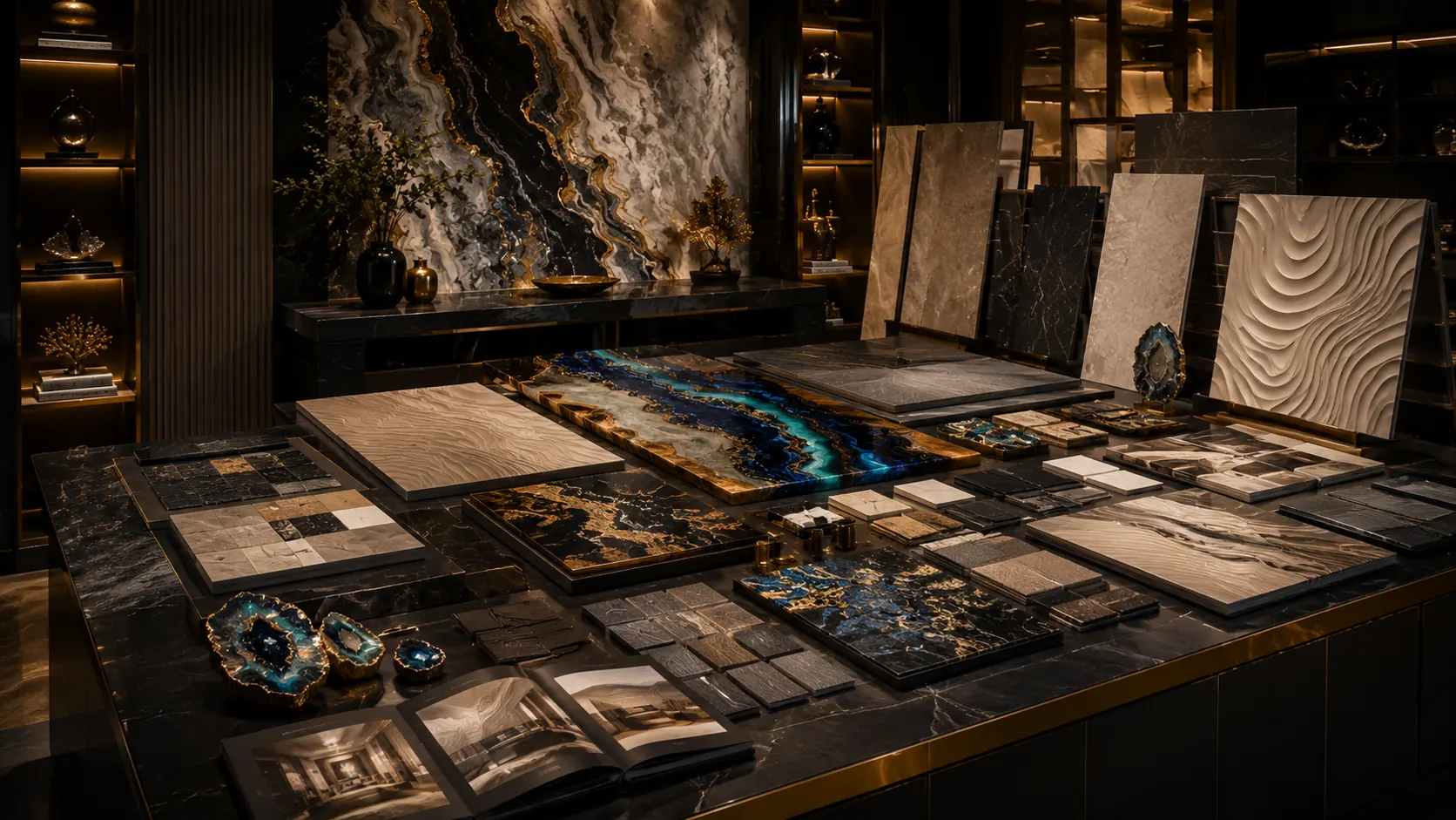 IVA luxury stone showroom