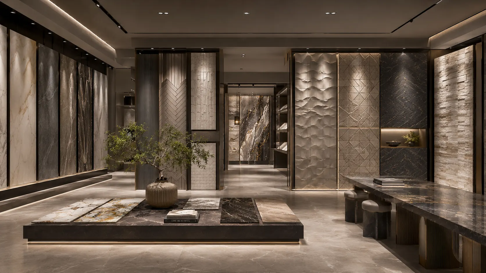 Luxury material gallery